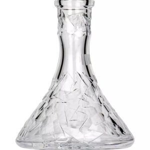 Caesar Crystal Large Cone Clear ваза за наргиле