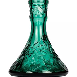Caesar Crystal Large Cone Emerald ваза за наргиле